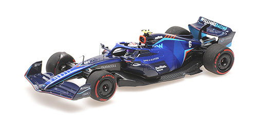 WILLIAMS RACING FW44 – NICHOLAS LATIFI- BAHRAIN GP 2022 - L.E. 552 pcs. 1:43 model