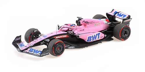 BWT ALPINE F1 TEAM A522 – FERNANDO ALONSO – BAHRAIN GP 2022 1:43 model