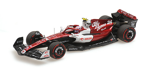 ALFA ROMEO F1 TEAM ORLEN C42 – GUANYU ZHOU – BAHRAIN GP 2022 - L.E. 1452 pcs. 1:43 model