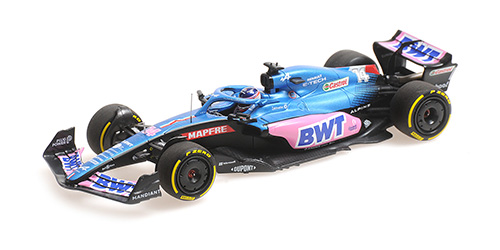 BWT ALPINE F1 TEAM A522 – FERNANDO ALONSO – AUSTRALIAN GP 2022 1:43 model