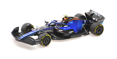 WILLIAMS RACING FW44 – NICHOLAS LATIFI- MIAMI GP 2022 - L.E. 252 pcs. 1:43 model