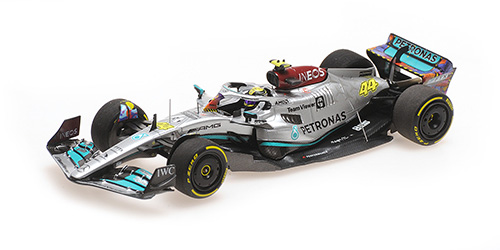 MERCEDES-AMG PETRONAS FORMULA ONE TEAM F1 W13 E PERFORMANCE – LEWIS HAMILTON – MIAMI GP 2022 - L.E. 828 pcs. 1:43 model