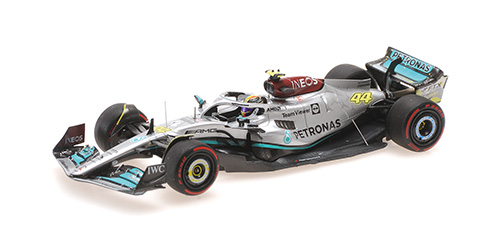 MERCEDES-AMG PETRONAS FORMULA ONE TEAM F1 W13 E PERFORMANCE – L. HAMILTON – 3RD BRITISH GP 2022 - L.E. 624 pcs. 1:43 model