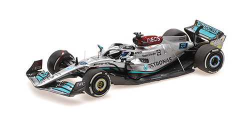 MERCEDES-AMG PETRONAS FORMULA ONE TEAM F1 W13 E PERFORMANCE – GEORGE RUSSELL – BRITISH GP 2022 1:43 model