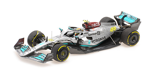 MERCEDES-AMG PETRONAS FORMULA ONE TEAM F1 W13 E PERFORMANCE – L. HAMILTON – 2ND HUNGARIAN GP 2022 - L.E. 432 pcs. 1:43 model
