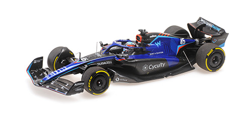 WILLIAMS RACING FW44 – NYCK DE VRIES – ITALIAN GP 2022 - L.E. 931 pcs. 1:43 model