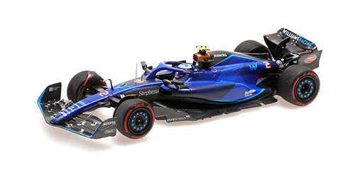 WILLIAMS RACING FW45 – LOGAN SARGEANT – 2023 - L.E. 408 pcs. 1:43 model