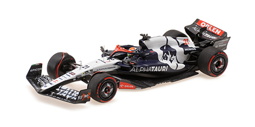 SCUDERIA ALPHATAURI AT04 – NYCK DE VRIES – LAST RACE BRITISH GP 2023 - L.E. 432 pcs. 1:43 model