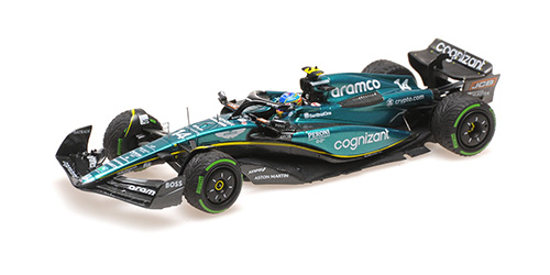 ASTON MARTIN ARAMCO COGNIZANT FORMULA ONE TEAM AMR23 – FERNANDO ALONSO – 2ND MONACO GP 2023 1:43 model