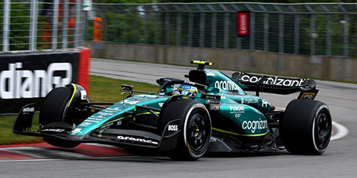 ASTON MARTIN ARAMCO COGNIZANT FORMULA ONE TEAM AMR23 – FERNANDO ALONSO – 2ND CANADA GP 2023 - L.E. 300 pcs. 1:43 model