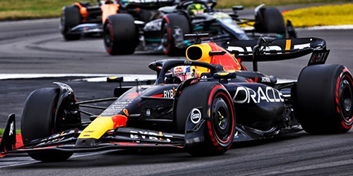 ORACLE RED BULL RACING RB19 – MAX VERSTAPPEN – WINNER BRITISH GP 2023 1:43 model