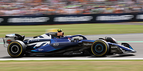 WILLIAMS RACING FW45 – LOGAN SARGEANT – WILLIAMS 800TH GP – BRITISH GP 2023 – L.E. 156 pcs 1:43 model