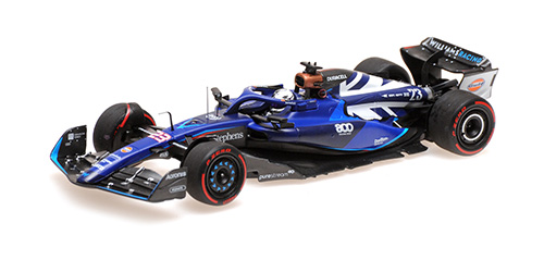 WILLIAMS RACING FW45 – ALEXANDER ALBON – WILLIAMS 800TH GP – BRITISH GP 2023 – L.E. 402 pcs 1:43 model