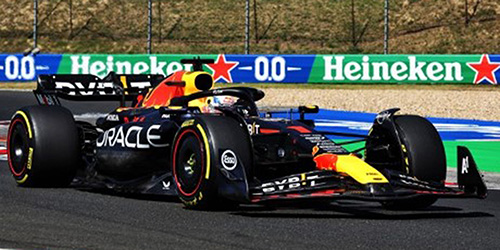 ORACLE RED BULL RACING RB19 – MAX VERSTAPPEN – WINNER HUNGARIAN GP 2023 - L.E. 102 pcs. 1:43 model