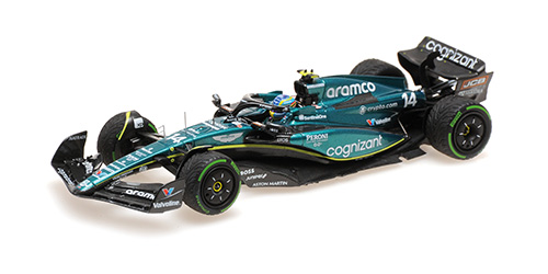 ASTON MARTIN ARAMCO COGNIZANT FORMULA ONE TEAM AMR23 – FERNANDO ALONSO – 2ND PLACE DUTCH GP 2023 - L.E. 240 pcs. 1:43 model