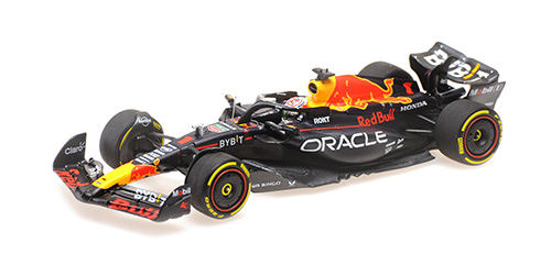 ORACLE RED BULL RACING RB19 – MAX VERSTAPPEN – WINNER JAPANESE GP 2023 - L.E. 300 pcs. 1:43 model