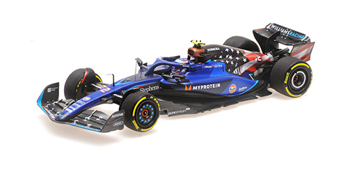 WILLIAMS RACING FW45 – LOGAN SARGEANT – AUSTIN GP 2023 1:43 model