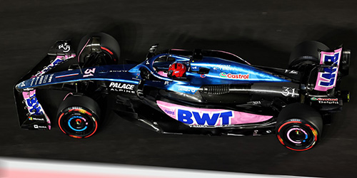 BWT ALPINE F1 TEAM A523 – ESTEBAN OCON – LAS VEGAS GP 2023 1:43 model