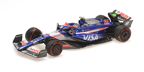 VISA CASH RB FORMULA ONE TEAM VCARB 01 – YUKI TSUNODA – 2024 1:43 model