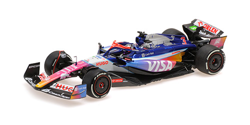 VISA CASH RB FORMULA ONE TEAM VCARB 01 – DANIEL RICCIARDO – MIAMI GP 2024 1:43 model