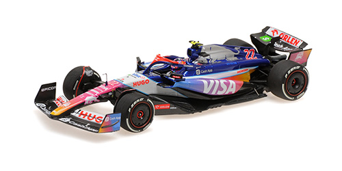 VISA CASH RB FORMULA ONE TEAM VCARB 01 – YUKI TSUNODA – MIAMI GP 2024 1:43 model