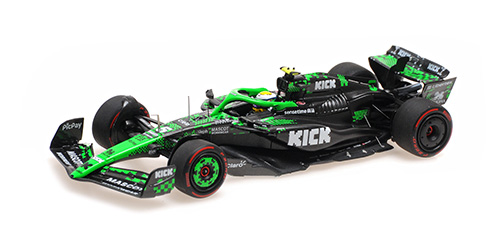 STAKE F1 TEAM KICK SAUBER C45 – GABRIEL BORTOLETO – SPANISH GP 2025 1:43 model