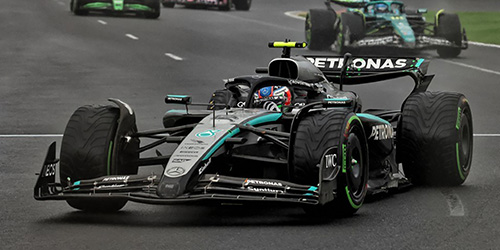 MERCEDES-AMG PETR. F1 TEAM W16 E PERF. – ANTONELLI  1ST POINTS ON F1 DEBUT, AUS GP 2025 - L.E. 420 pcs. 1:43 model