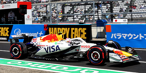 VISA CASH RB FORMULA ONE TEAM VCARB 02 – LIAM LAWSON – JAPAN GP 2025 1:43 model