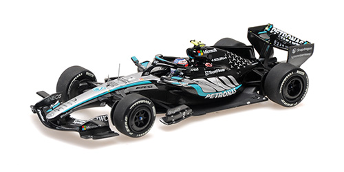 MERCEDES-AMG PETR. F1 TEAM W17 – KIMI ANTONELLI  WINNER CHINESE GP 2026 W/PITBOARD 1:43 model