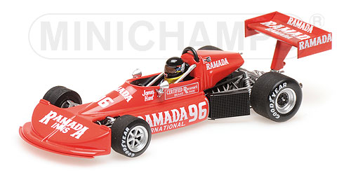 MARCH FORD 76B COSWORTH – JAMES HUNT – FORMULA ATLANTIC – 3RD PLACE GP DE TROIS-RIVIERES PARK 1976 L.E. 250 pcs. 1:43 model