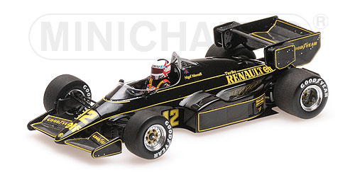 LOTUS RENAULT 95T – NIGEL MANSELL – 1984 L.E. 850 pcs. 1:43 model