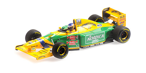 BENETTON FORD B193B – MICHELE ALBORETO – TESTING BARCELONA 15TH DECEMBER 1993 - L.E. 170 pcs. 1:43 model