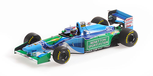 BENETTON FORD B194 – JOS VERSTAPPEN – BELGIAN GP 1994 1:43 model