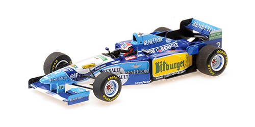 BENETTON RENAULT B195 – JOHNNY HERBERT – WINNER BRITISH GP 1995 1:43 model