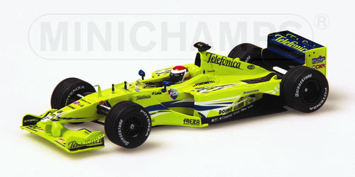 MINARDI FONDMETAL M02 M.GENE 2000 1:43 model