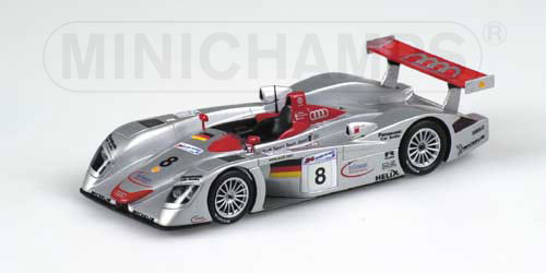 AUDI R8 – BIELA/KRISTENSEN/PIRRO – WINNER – AUDI SPORT TEAM JOEST RACING – 24H LE MANS 2000 1:43 model