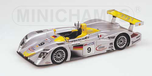 AUDI R8R – AIELLO/MCNISH/ORTELLI – SECOND – AUDI SPORT TEAM JOEST RACING – 24H LE MANS 2000 1:43 model