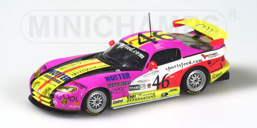 DODGE VIPER GTS-R – SEILER/BRUN/MESSLEY/HUGENHOTZ – 24H DAYTONA 2000 1:43 model