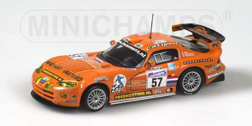 DODGE VIPER GTS-R – HEZEMANS/HART/HUGENHOLTZ – 24H LE MANS 2000 1:43 model