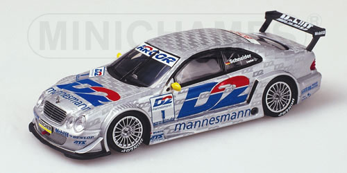 MERCEDES-BENZ CLK – BERND SCHNEIDER – TEAM AMG – DTM 2000 1:43 model