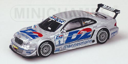 MERCEDE-BENZ CLK – THOMAS JAEGER – TEAM AMG – DTM 2000 1:43 model
