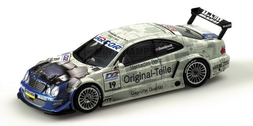 MERCEDES-BENZ CLK – PETER DUMBRECK – TEAM PERSSON – DTM 2000 1:43 model