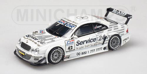 MERCEDES-BENZ CLK – DARREN TURNER – TEAM ROSBERG – DTM 2000 1:43 model