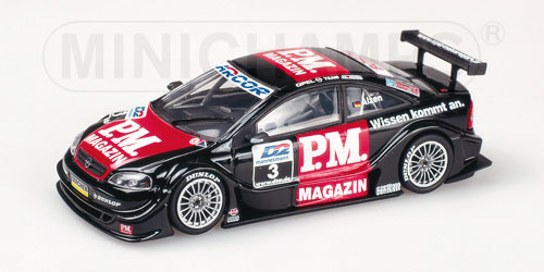 OPEL V8 COUPE – UWE ALZEN – OPEL TEAM HOLZER – DTM 2000 1:43 model