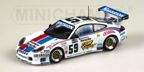 PORSCHE 911 GT3-R – BARTH/BERVILLE/LIGONNET/LESSEPS – 24H DAYTONA 2000 1:43 model