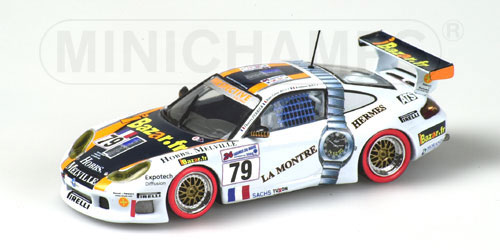 PORSCHE 911 GT3-R – PERRIER/RICCI/RICCI – PERSPECTIVE – 24H LE MANS 2000 1:43 model