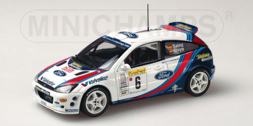 FORD FOCUS – CARLOS SAINZ – RALLYE MONTE CARLO 2000 1:43 model