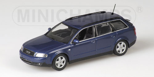 AUDI A4 AVANT – 2001 – BLUE METALLIC 1:43 model