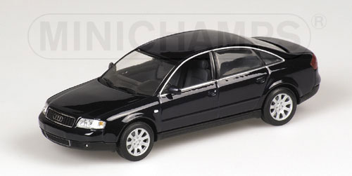 AUDI A6 FACELIFT SALOON – 2001 – BLUE METALLIC 1:43 model