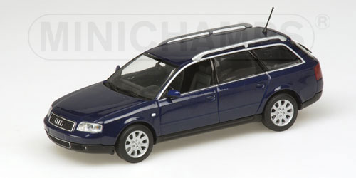 AUDI A6 AVANT – 2001 – BLUE METALLIC 1:43 model